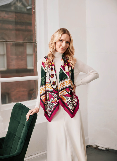 Book of Kells Square Scarf